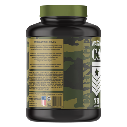 Warzone Isolate Gourmet Chocolate WARZONE