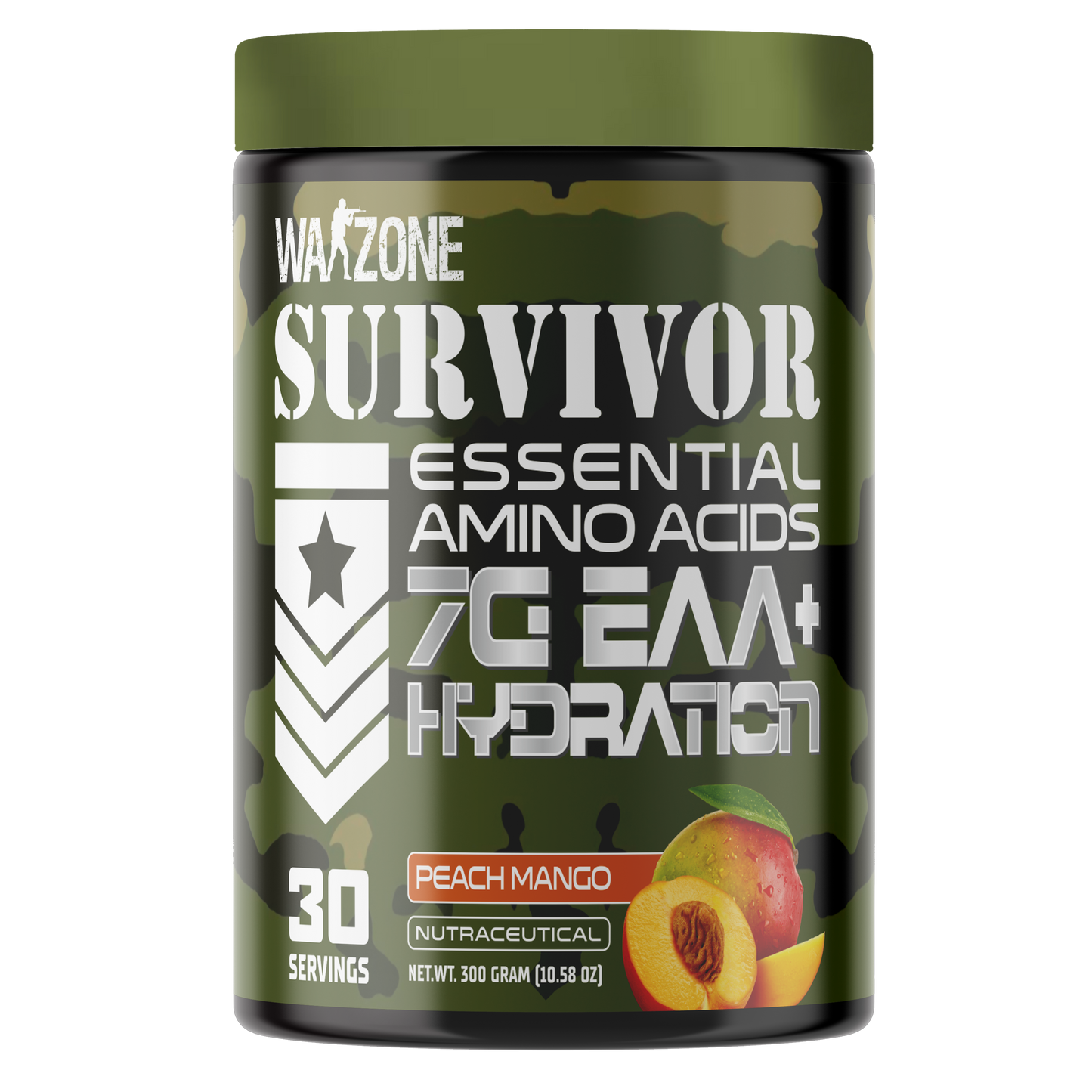 WARZONE EAA + HYDRATION 30 Serving - Peach Mango