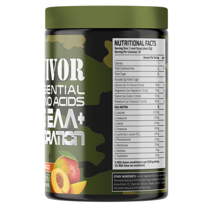 WARZONE EAA + HYDRATION 30 Serving - Peach Mango