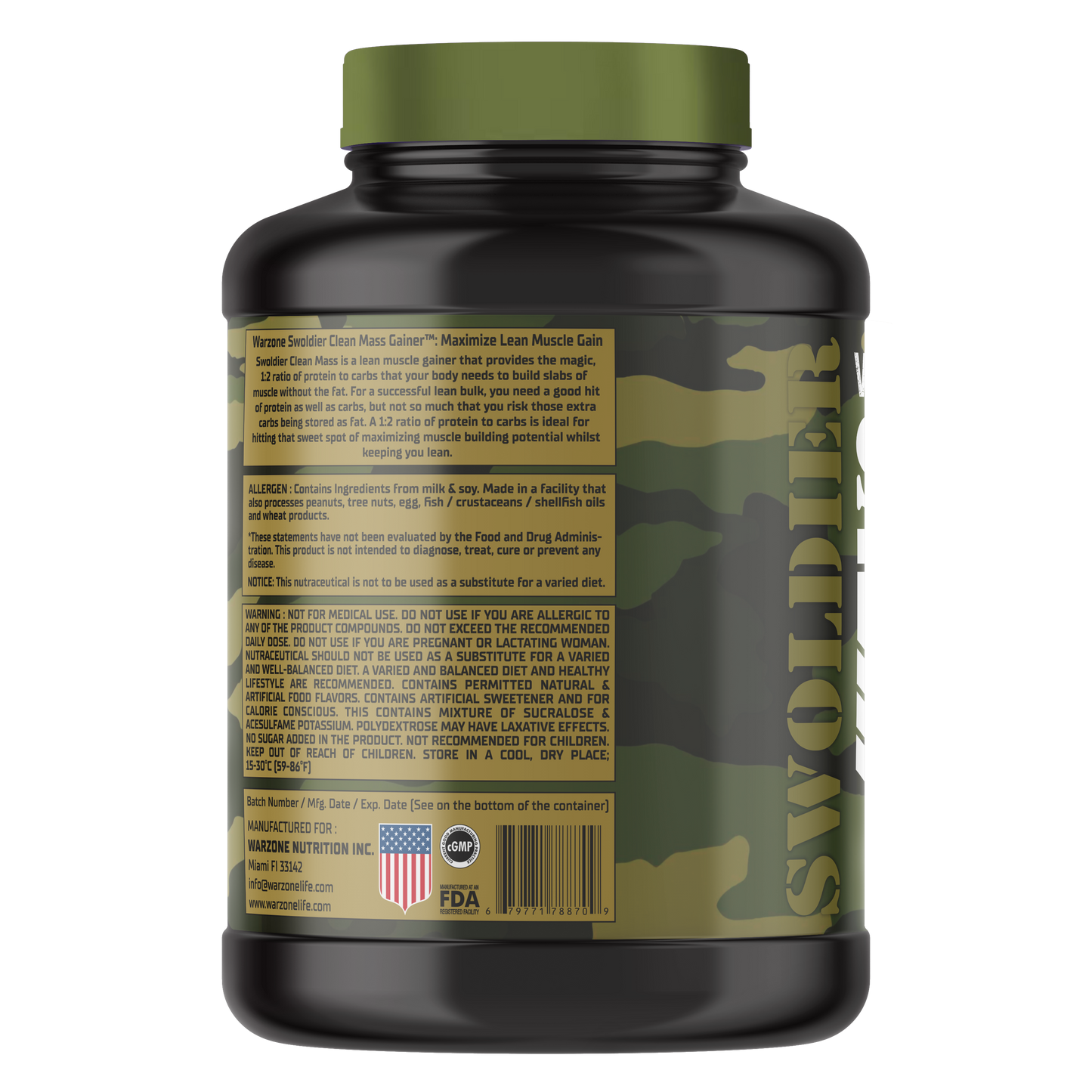 Warzone Mass Gainer WARZONE