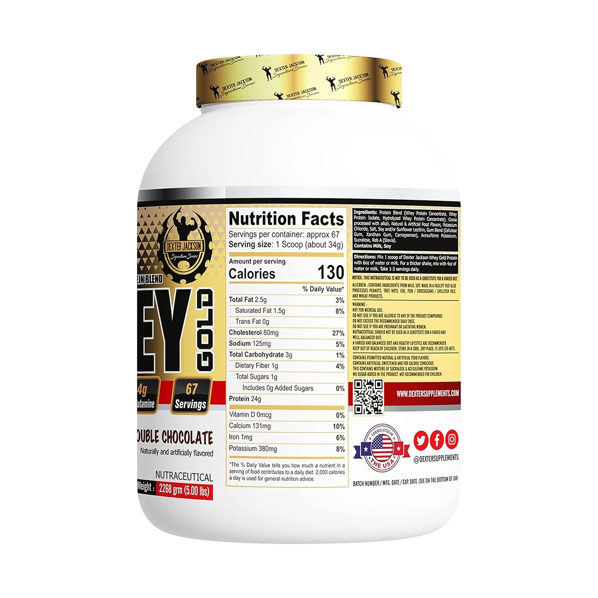 Dexter Jackson Whey Gold - Image 2