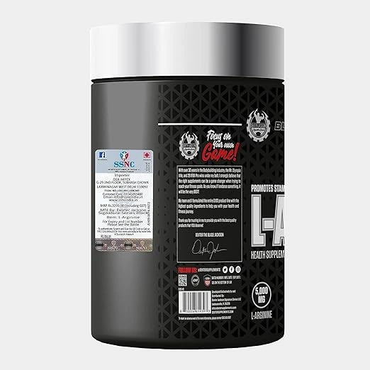 DEXTER JACKSON BLACK SERIES L ARGININE 5000 MG - Image 4