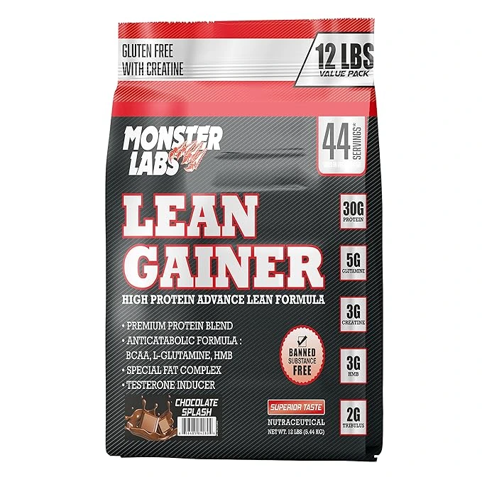 ONSTER LABS LEAN GAINER 12 LBS