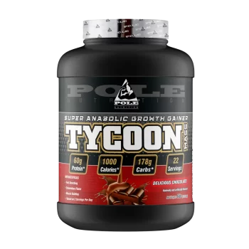 Pole Nutrition TYCOON Mass Gainer, 6Lbs Delicious Chocolate