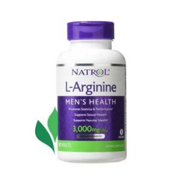 Natrol L-Arginine, 3000 mg, 90 Tablets