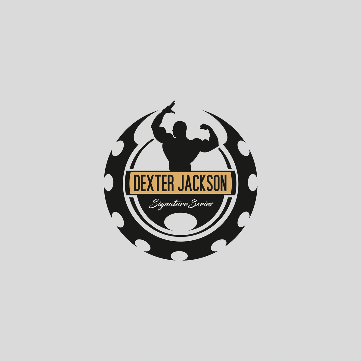 Dexter Jackson Signature Series Gold Line fitness supplements brand logo