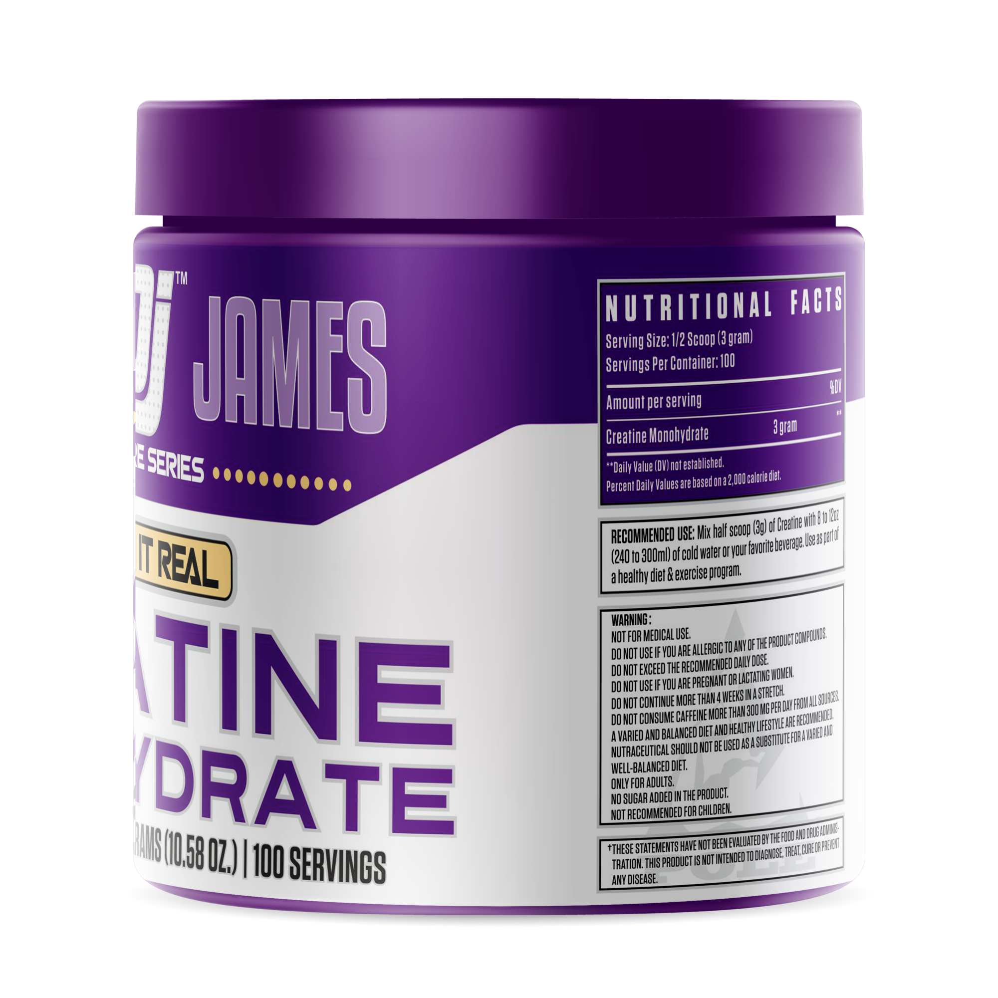 Dennis James Signature Series Creatine Monohydrate - Image 2