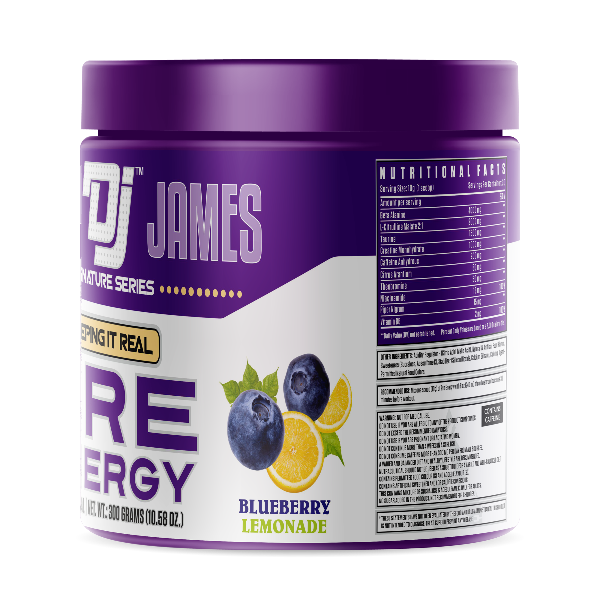 Dennis James Signature Series Pre Energy Pre Workout - Image 2