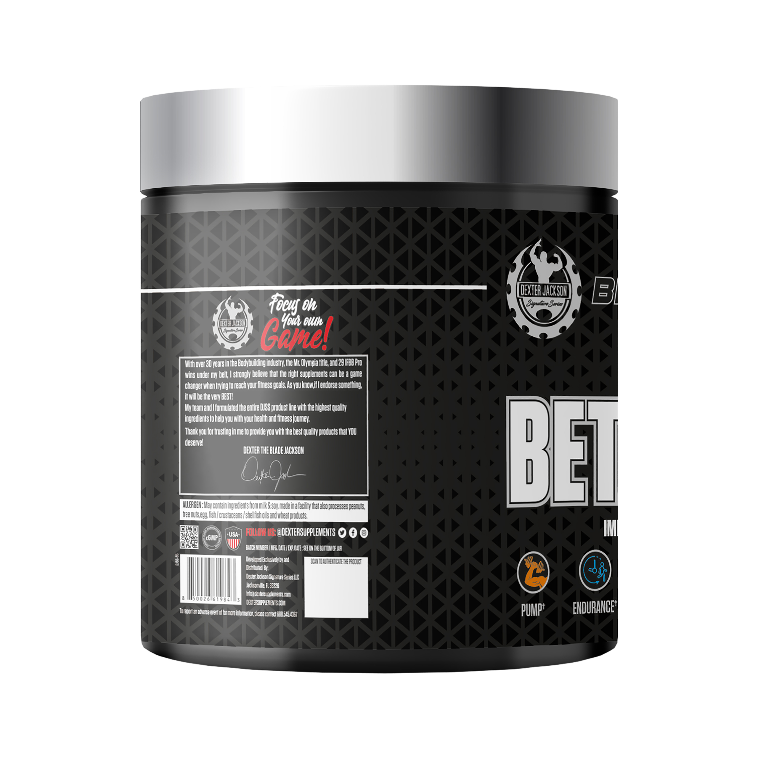 DEXTER JACKSON BLACK SIGNATURE SERIES BETA ALANINE - Image 2