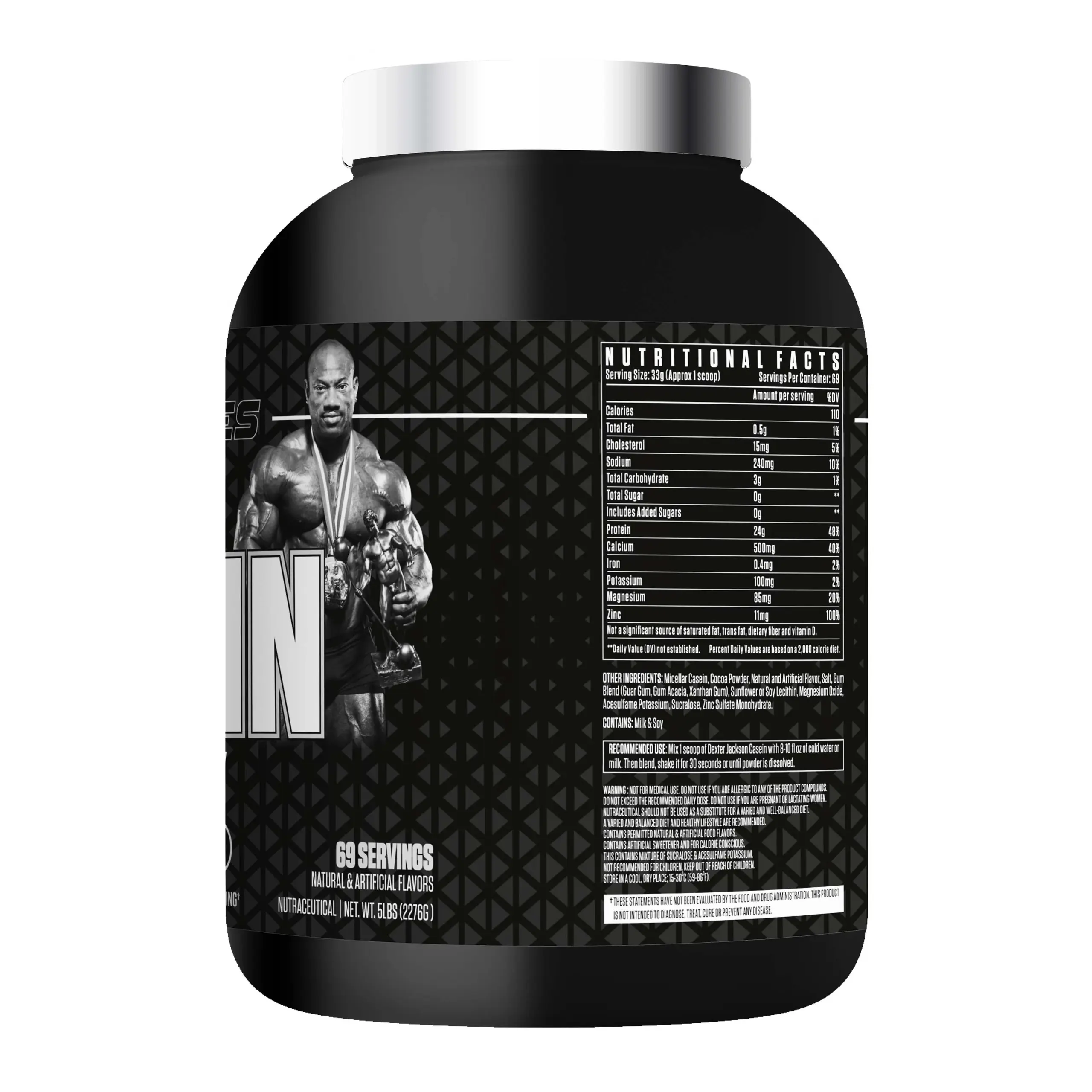 Dexter Jackson Black Signature Series Casein Protein - Image 2