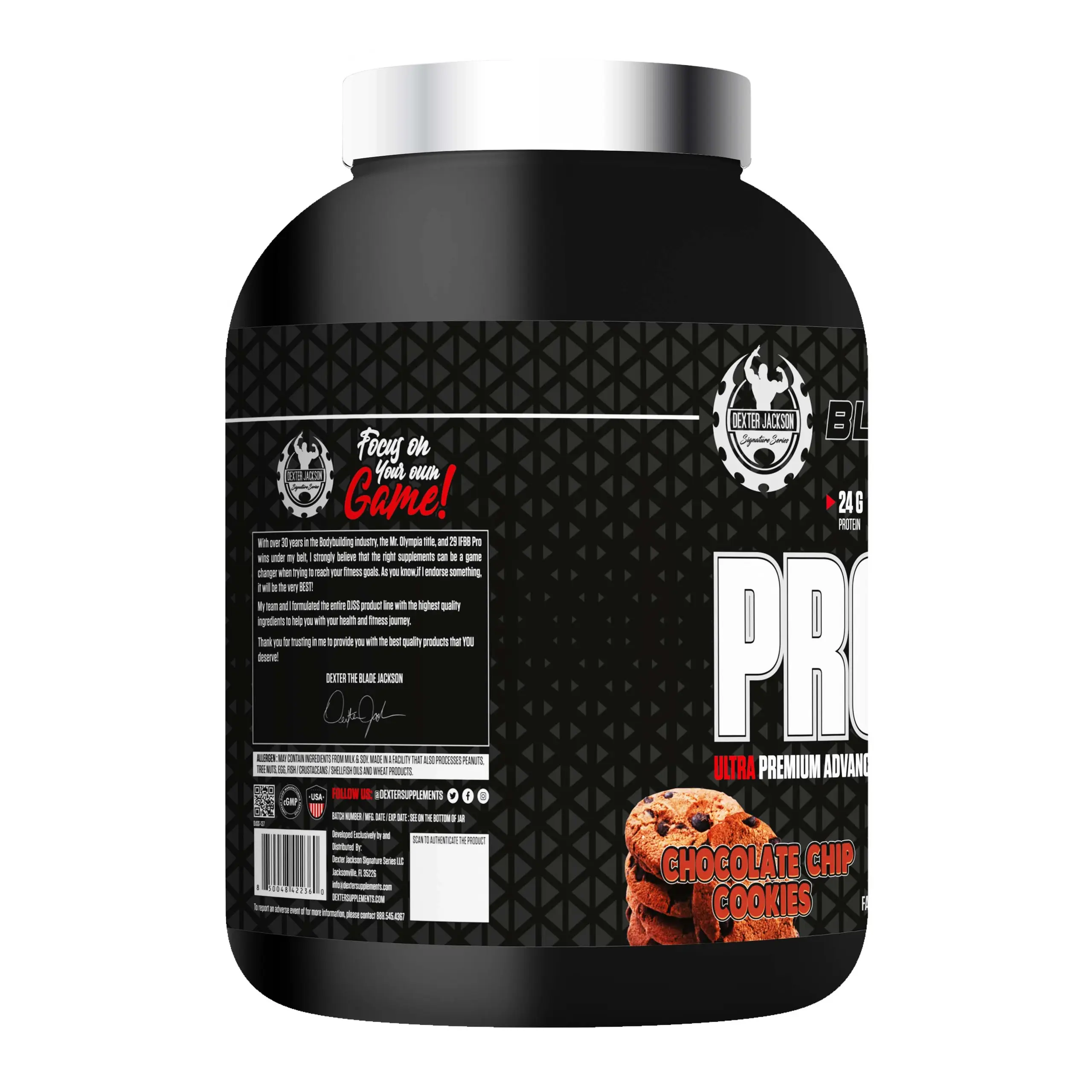 Dexter Jackson Black Signature Series Protein & Oats - Image 3