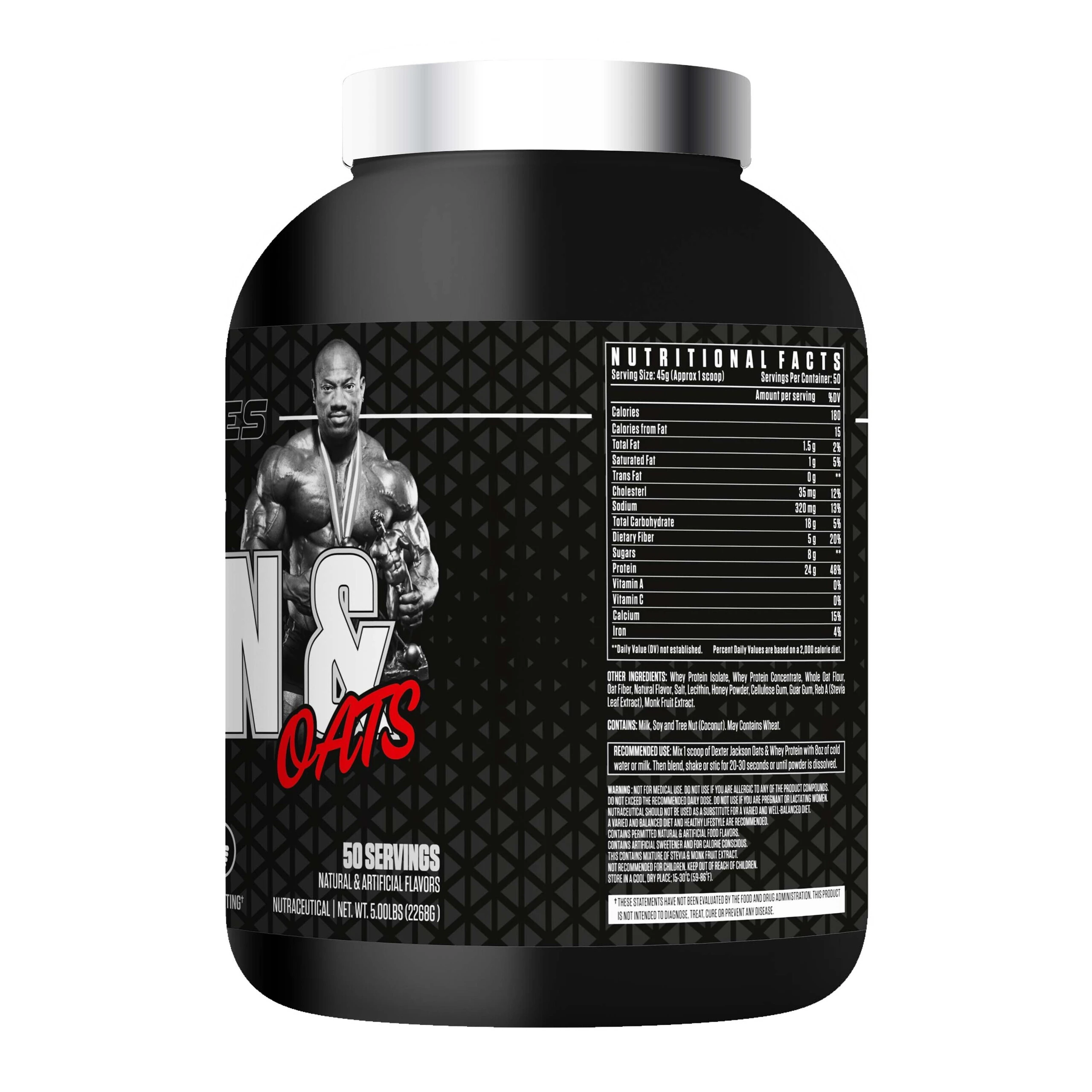 Dexter Jackson Black Signature Series Protein & Oats - Image 2