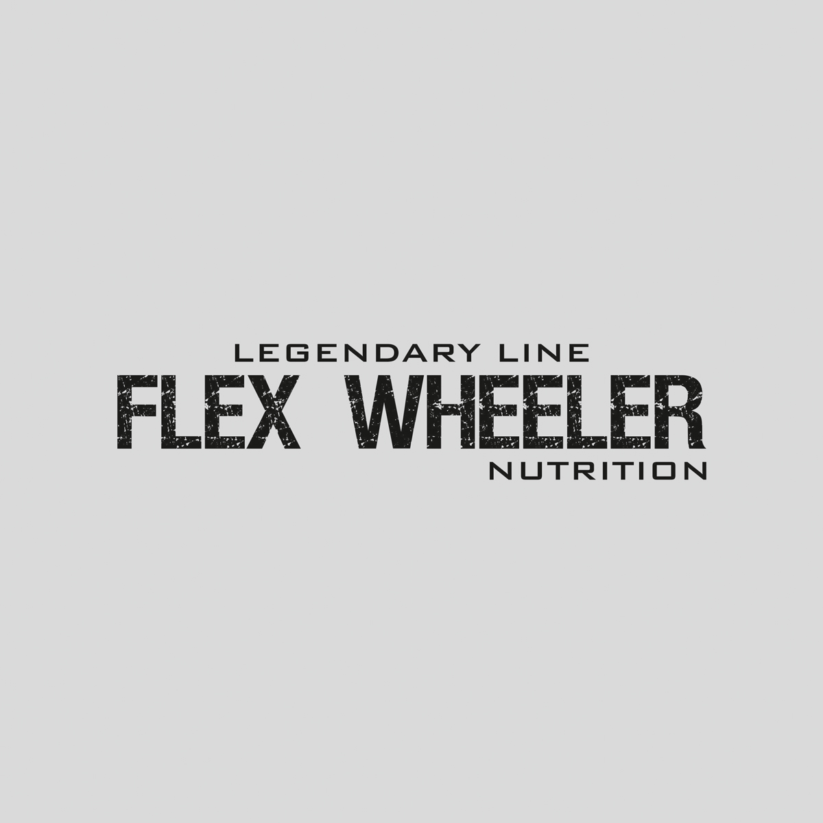 Flex Wheeler Nutrition Legendary Line fitness supplements brand logo