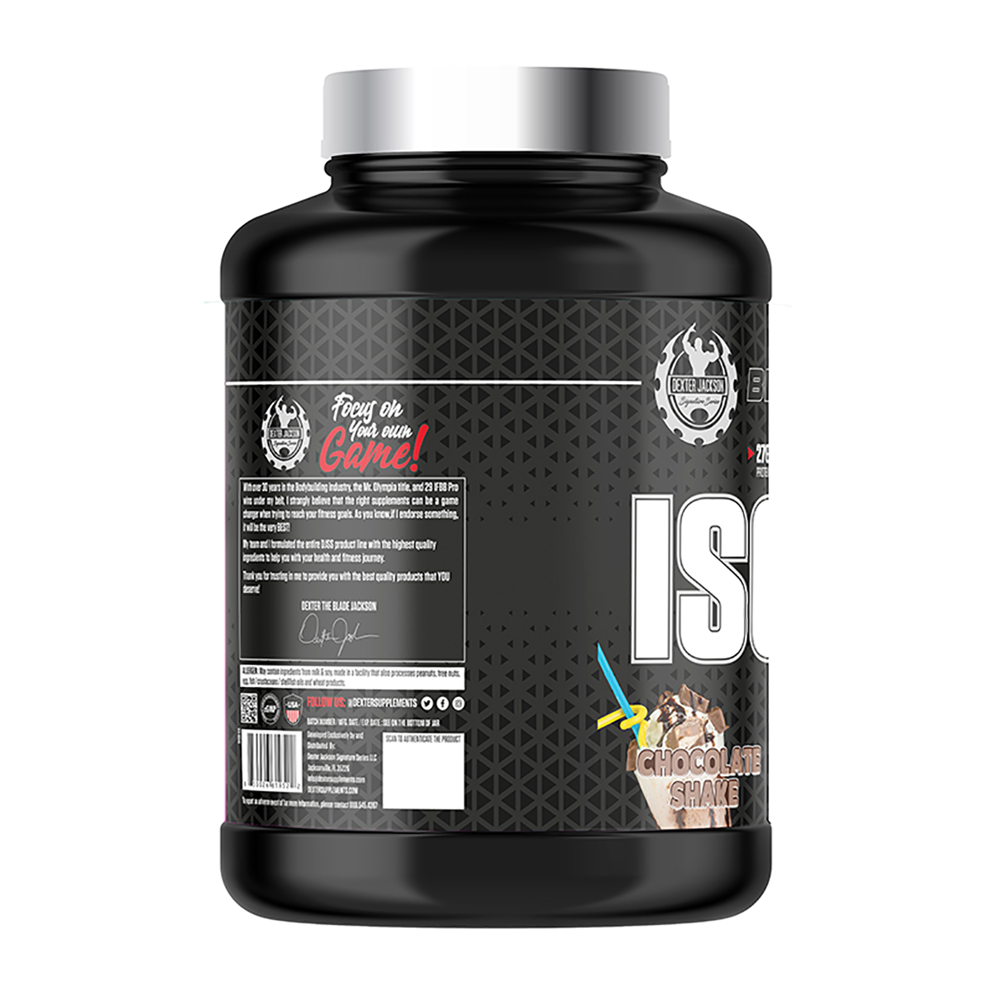 Dexter Jackson Black Signature Series Isolate (Hydrolyzed Whey Protein Isolate) - Image 3