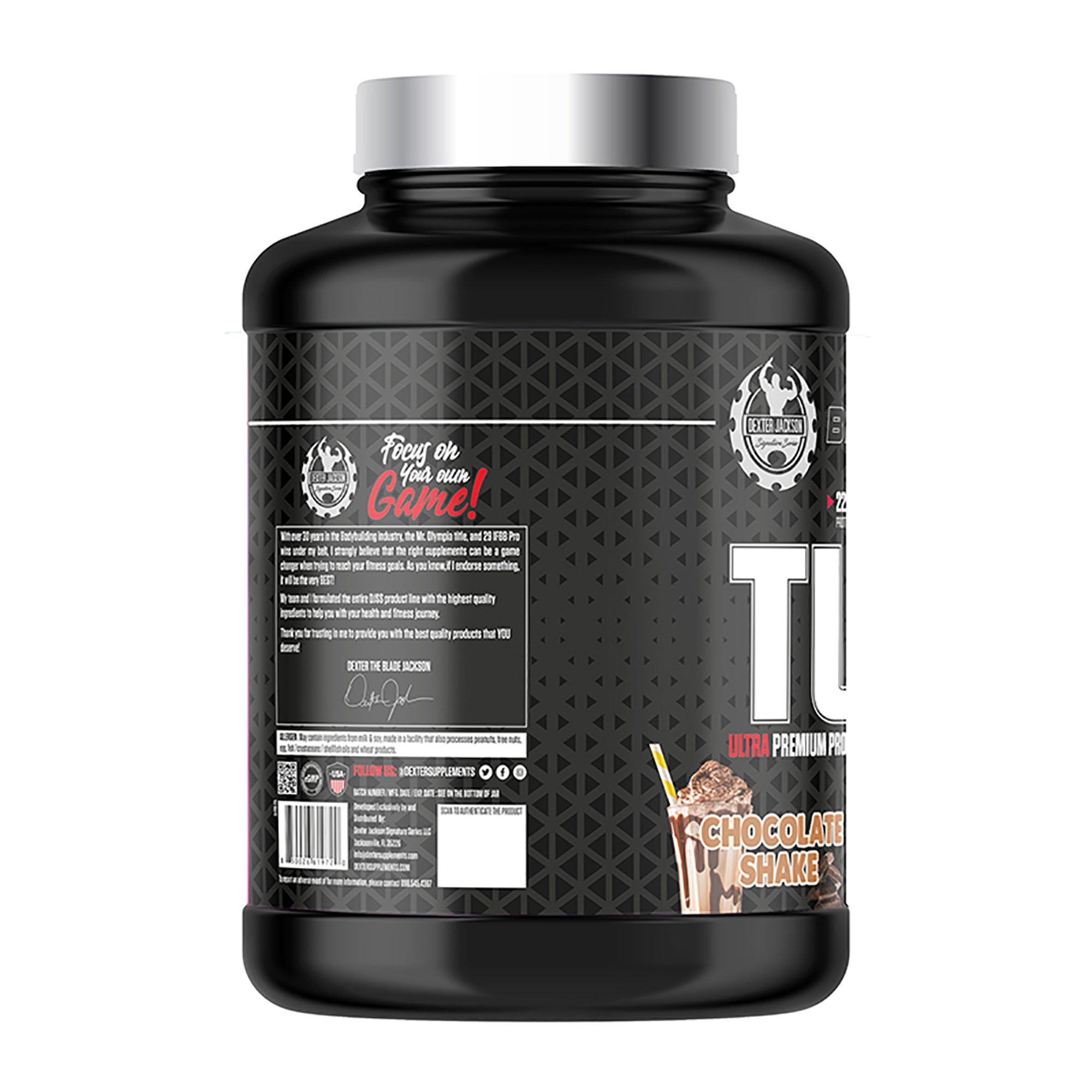 DEXTER JACKSON BLACK SIGNATURE SERIES TURBO WHEY PROTEIN POWDER - Image 3